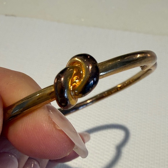 Elegant kate spade Gold brass and Cream Bangle Set - Picture 14 of 15